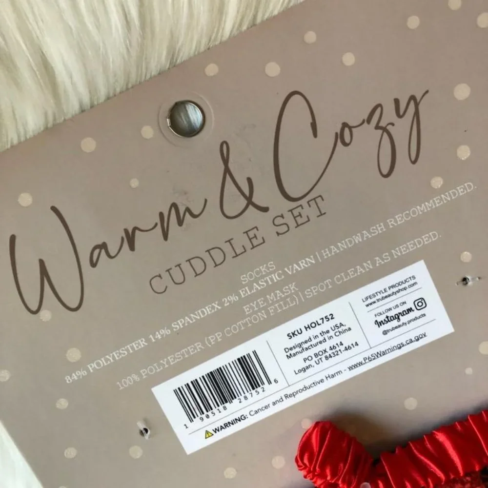 Warm & Cozy Cuddle Set